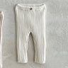 Spring Autumn Toddler Baby Girl Leggings Cotton Knitted Long Pants for Kids Bottoming Legging