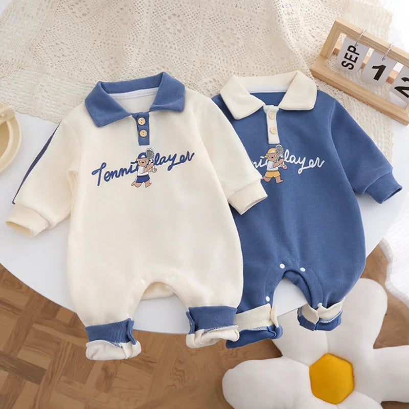 Spring Baby Boy Girl Romper Long Sleeve Bodysuits & One-pieces 100% Cotton Bodysuit for Newborns 3 to 24M Toddlers Bebe Outfits