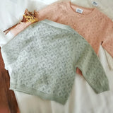 Spring Baby Girl Hollow Knitted Sweater Cardigans Summer Toddler Newborn Long Sleeves Jackets Children Knitted Coat Tops