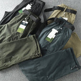 Spring Outdoor Windproof Waterproof Men's Cargo Multi-Pocket Pants Trekking Hunting Equipment Combat Trousers