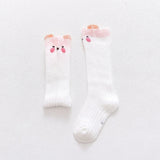 Spring Summer Children Baby Girls Leg Warmer Knee High Socks Cotton Mesh Socks Kid Clothing for Boy Unisex Toddler Cartoon Socks