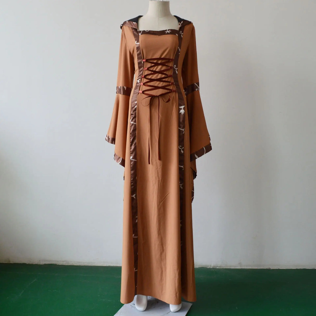 Spring and Summer Fashion Style European Women  Long Dress European Clothing  Dresses Church