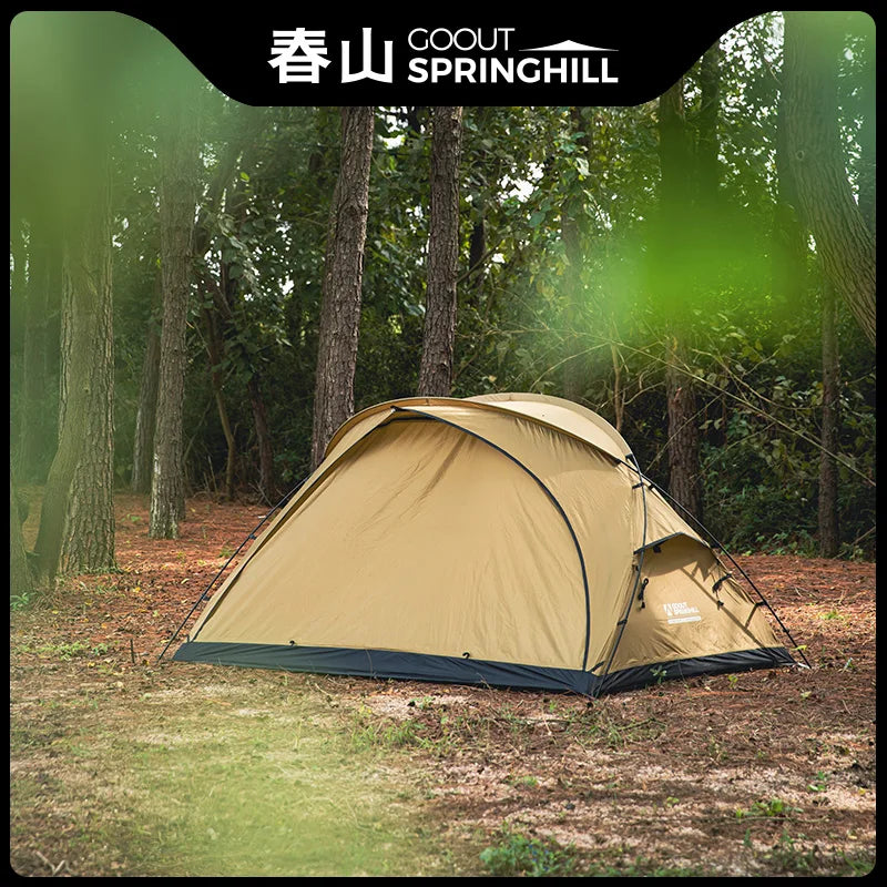 Springhill Outdoor camping tent lightweight hiking tent, ultra lightweight portable single or double person tent