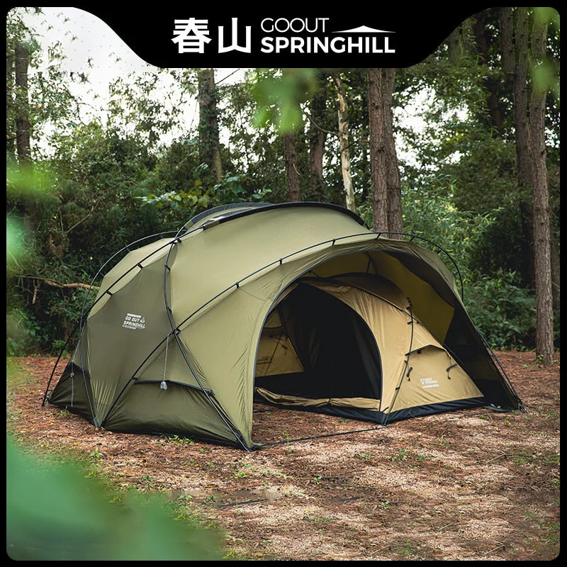 Springhill Outdoor camping tent lightweight hiking tent, ultra lightweight portable single or double person tent