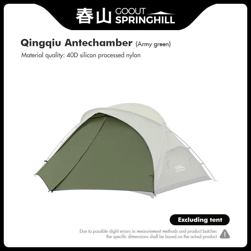 Springhill Outdoor camping tent lightweight hiking tent, ultra lightweight portable single or double person tent