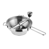 Stainless Steel Food Milling Churn The Ultimate Kitchen Restaurant Gourmet Tool for Mashing Potatoes, Fruits and Vegetables!