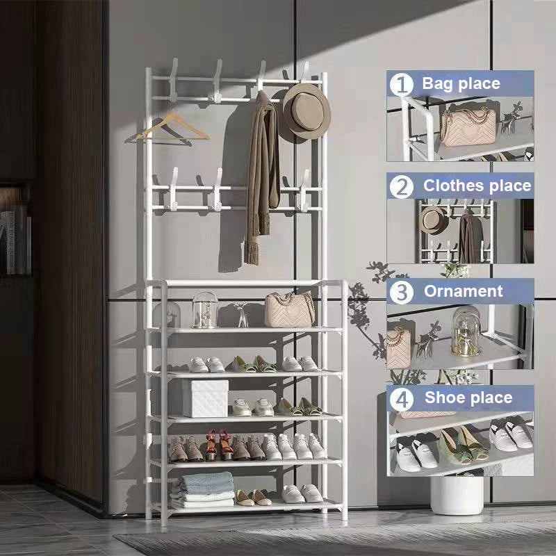 Stand for Clothes Shelf Coat Shelves Hanger Floor Standing Coat Rack Garden Furniture Sets Office Chairs Closets to Hang Clothes