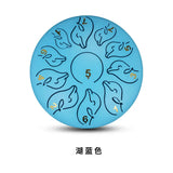 Steel Tongue Drum 6 Inch 11 Note Portable Mini Percussion Music Drums for Childre Professional Percussion Instruments Toys Gifts