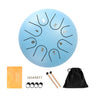 Steel Tongue Drum Set 6 Inch 8 Tune Handpan Drum Pad Tank with Drumstick Carrying Bag Percussion Instruments Accessories New