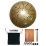 Steel Tongue Drum Set 6 Inch 8 Tune Handpan Drum Pad Tank with Drumstick Carrying Bag Percussion Instruments Accessories New