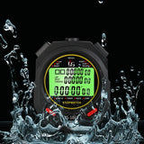 Stopwatch Sports Chronometers Pedometer Shooting Timer Countdown Chronograph Multifunction