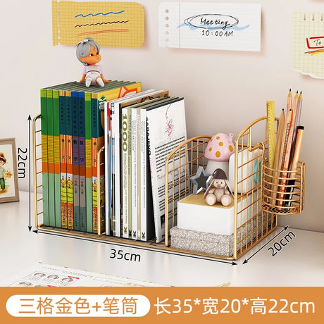 Storage Organizer Magazine Racks Display Corner Modern Desktop Bookcase Bedside Small Libreria Scaffale Minimalist Furniture