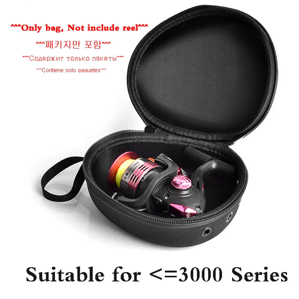 Strong EVA Fishing Reel Bag Wheel Protective Cover Baitcasting Trolling Spinning Reels Bags Case Pouch Box Tackle Tool All Kinds