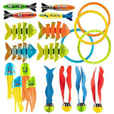 Summer Children Swimming Octopus Pool Diving Toys Set Water Sports Water Play Toys Diving Stick Gem Underwater Grabbing Toys Set