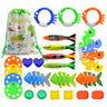 Summer Children Swimming Octopus Pool Diving Toys Set Water Sports Water Play Toys Diving Stick Gem Underwater Grabbing Toys Set