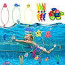 Summer Children Swimming Octopus Pool Diving Toys Set Water Sports Water Play Toys Diving Stick Gem Underwater Grabbing Toys Set