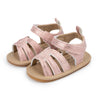 Summer New Baby Boy Girl Sandals Baby Shoes PU Anti-slip Soft Rubber Sole Newborns First Walkers Beach Infant Sandals