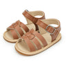 Summer New Baby Boy Girl Sandals Baby Shoes PU Anti-slip Soft Rubber Sole Newborns First Walkers Beach Infant Sandals