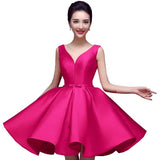 Suosikki Sexy Short Cocktail Dresses Bridal Banquet Wine Red stain Backless Party Formal Dress Homecoming Dress Robe De Soiree