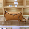 Swedish Luxury Brand Large-capacity Messenger Bag Clutch Ladies Shoulder Bag Lychee Grain Cowhide T-lock Buckle crossbody Bag