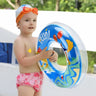 Swimbobo Baby Swimming Float With Canopy Inflatable Infant Floating Ring Kids Swim Pool Accessories Circle Bathing Summer Toys