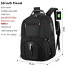 Swiss-Multifunctional bags Durable 17 Inch Laptop Backpack,45L Travel Bag,College Bookbag,USB Charging Port,Water Resistant