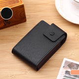 TANGYUE Men Credit Card Holder Leather Purse for Cards Case Wallet for Credit ID Bank Card Holder Women Cardholder and Coins