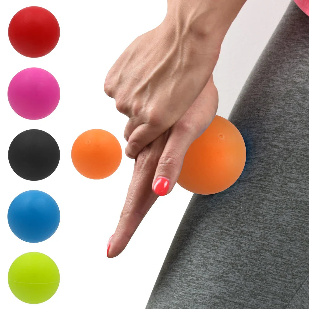 TPE Fascia Massage Ball Back Trainer Feet Muscle Relax Ball Sport Fitness Pilates Yoga Ball Stress Pain Relief Exerciser Ball