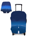 TRIPNUO Thicker Blue City Luggage Cover Suitcase Protective Cover for Trunk Case Apply to 19''-32'' Suitcase Travel Accessories