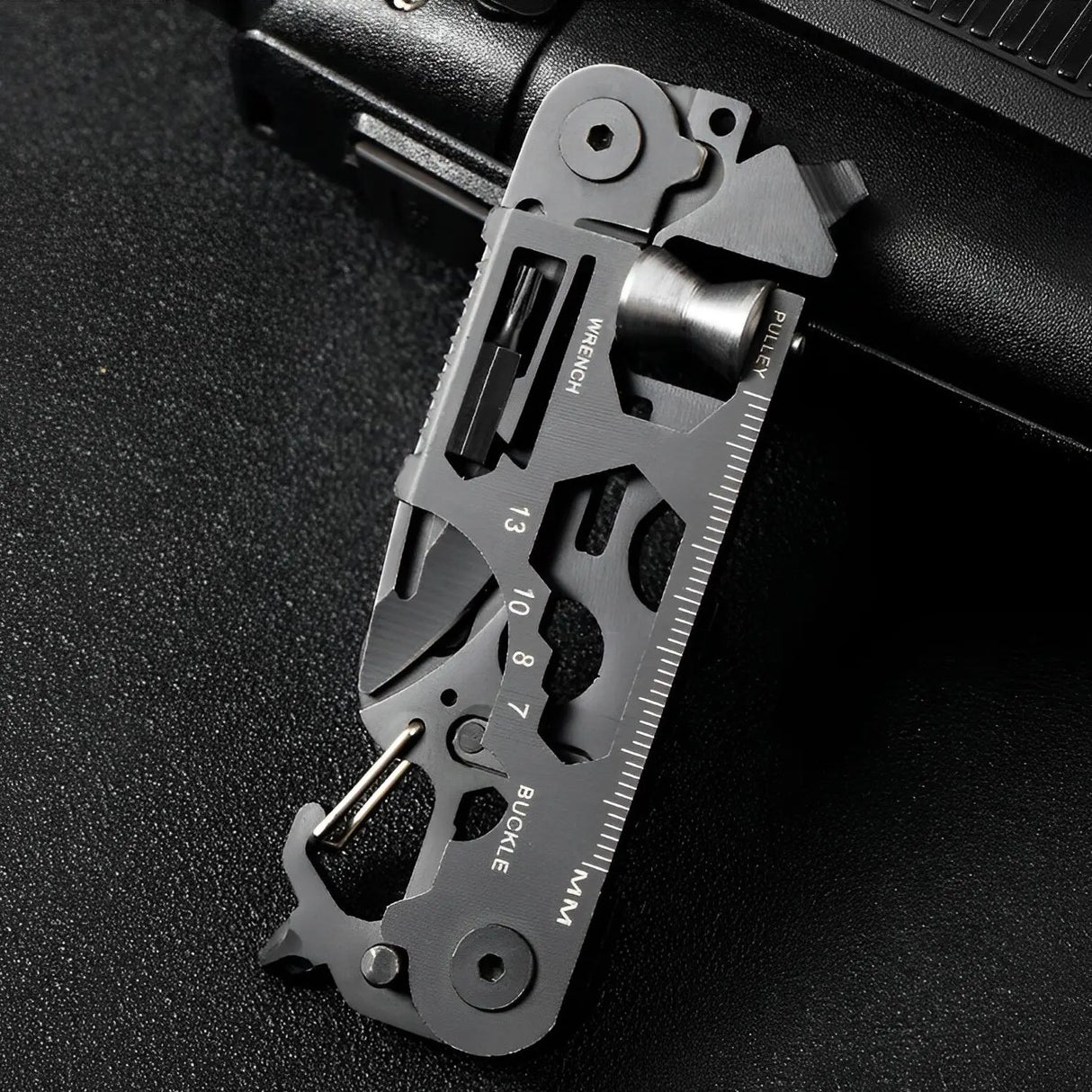 Tactical Army Knife Mini Bicycle Repair EDC Camping Gear Equipment Multifunctional Outdoor Pocket Tool Combination Card Folding