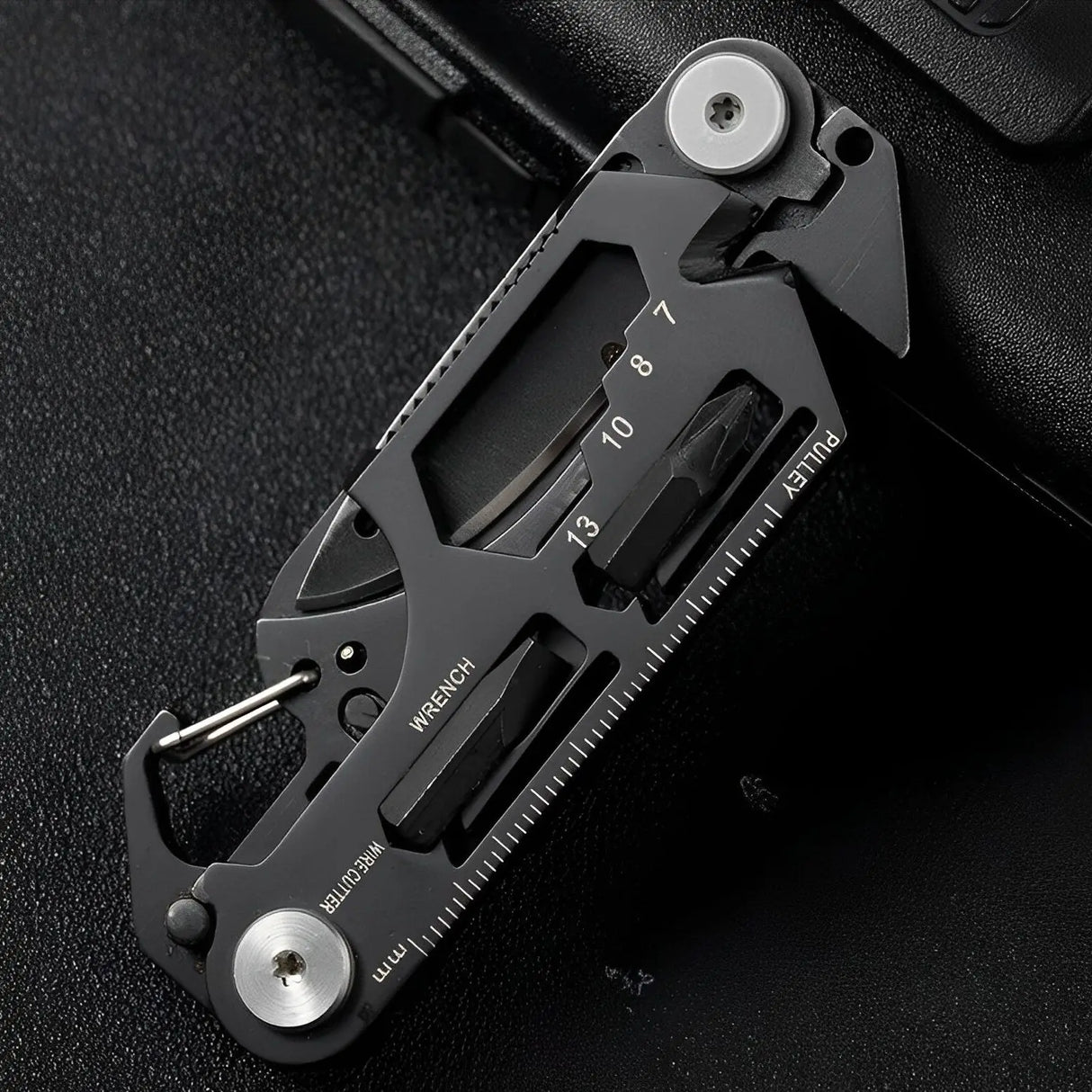 Tactical Army Knife Mini Bicycle Repair EDC Camping Gear Equipment Multifunctional Outdoor Pocket Tool Combination Card Folding