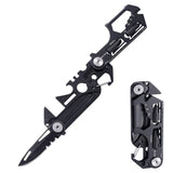 Tactical Army Knife Mini Bicycle Repair EDC Camping Gear Equipment Multifunctional Outdoor Pocket Tool Combination Card Folding