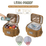 Tactical Lunch Bag for Men Military Heavy Duty Lunch Box Work Leakproof Insulated Durable Thermal Cooler Bag Meal Camping Picnic