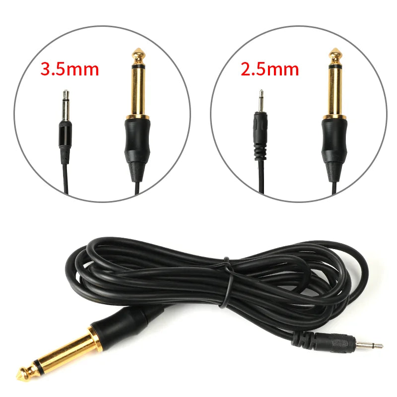 Tattoo Cable Line 3.5Mm 2.5Mm Clid Cord Use For Permanent Makeup Machine Tattoo Power Supply