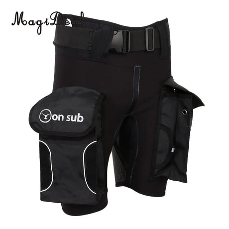 Technical Scuba Diving Neoprene Wetsuit Shorts & Pockets Snorkeling Fishing Kayaking Canoe Surfing Swimming Beach Short Pants