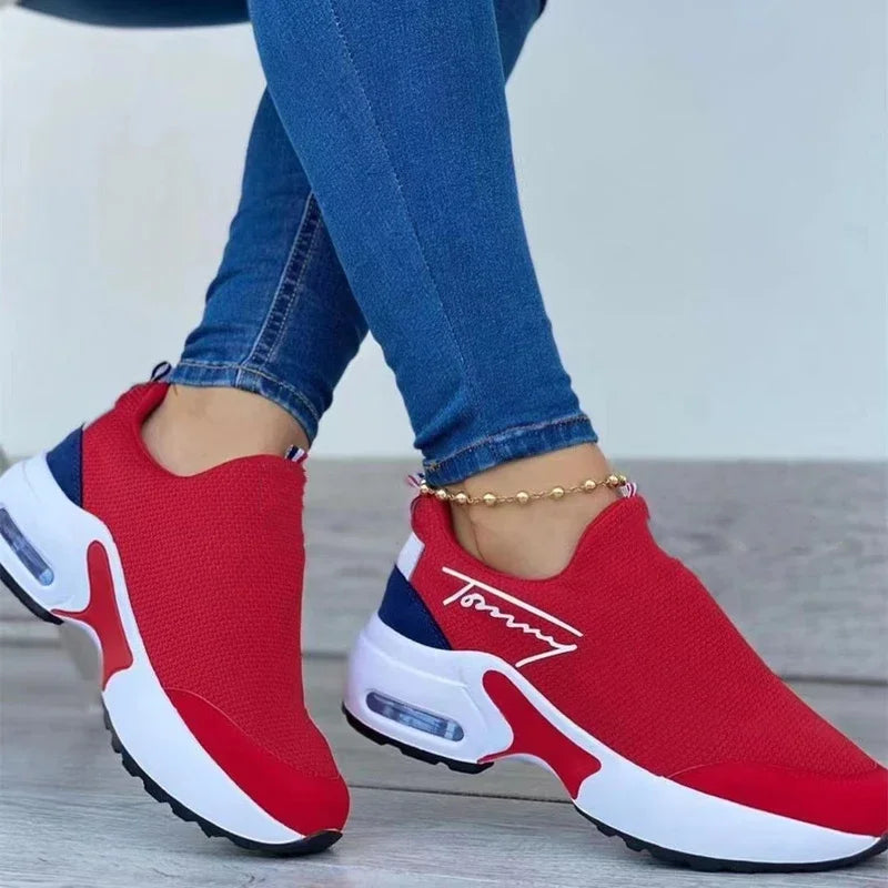 Tenis Feminino 2024 Tennis Shoes for Women Gym Sports Shoes Female Platform Sneakers Air Mesh Trainers Chaussure Basket Femme