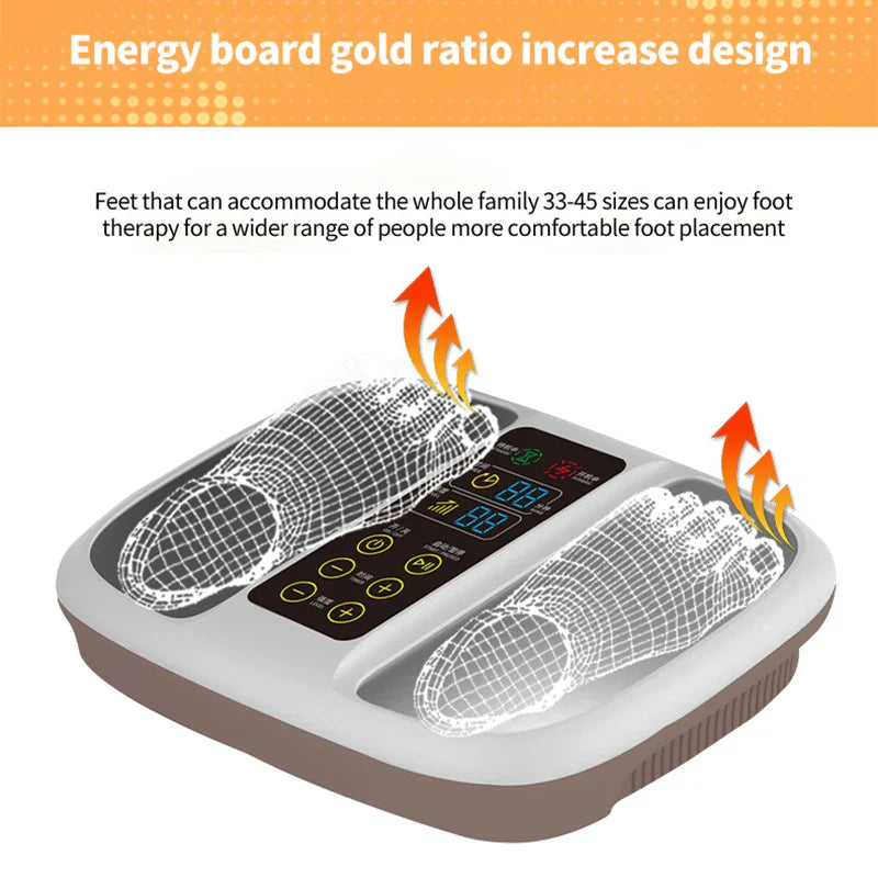 Tera Hertz Frequency Therapy Device Terahertz Cell Energy Instrument Heating Therapy Foot Massager Health Care Rehabilitation