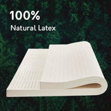 Thailand Natural 100% Latex Mattress With Cover Natural Rubber Pure Mattress Student Home Hotel Luxury Top Tatami Latex Mats