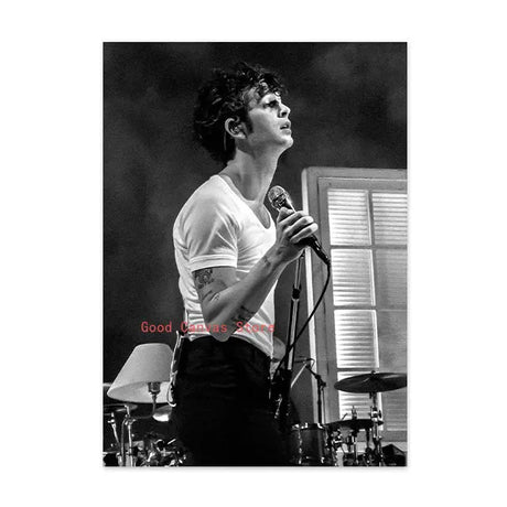 The 1975 Rock Band Posters New Music Album Cover Magazine Canvas Painting Print Wall Art Pictures For Room Home Decor Fans Gift