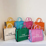 The Tote Bag For Women, Trendy PU Leather Handbag, Top Handle Satchel Purse, Casual Crossbody Bag