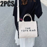 The Tote Bag For Women, Trendy PU Leather Handbag, Top Handle Satchel Purse, Casual Crossbody Bag