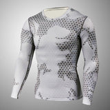 Thermal Underwear Rash Guard Kit MMA Compression Apparel Leggings Men Unionsuit Bodybuilding T-Shirt Camouflage Tracksuit Men