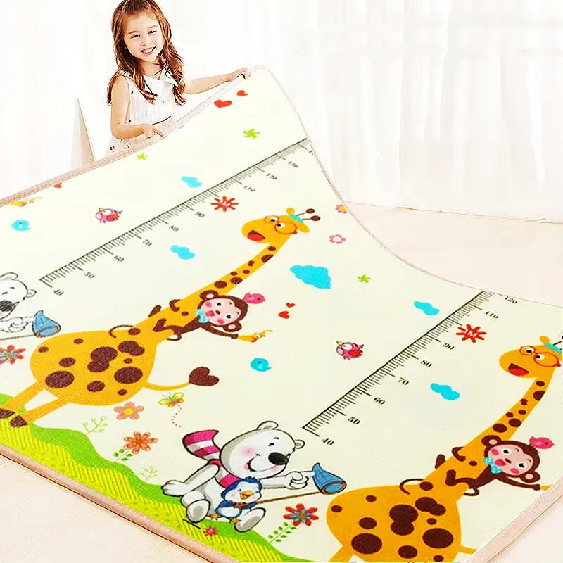 Thick 1CM Non-toxic EPE Baby Activity Gym Baby Crawling Play Mats Folding Mat Carpet Baby Game Mat for Children's Safety Mat Rug