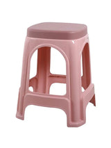 Thickened plastic stools, household adult rubber benches living room dining table chairs, high stools, anti slip mature