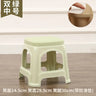 Thickened plastic stools, household adult rubber benches living room dining table chairs, high stools, anti slip mature