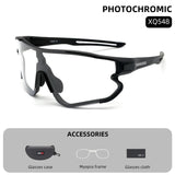 ThinkRider Bike Photochromic Cycling Glasses Bicycle Glasses Sports Men's Sunglasses MTB Road Cycling Eyewear Protection Goggles