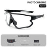 ThinkRider Bike Photochromic Cycling Glasses Bicycle Glasses Sports Men's Sunglasses MTB Road Cycling Eyewear Protection Goggles