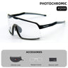 ThinkRider Bike Photochromic Cycling Glasses Bicycle Glasses Sports Men's Sunglasses MTB Road Cycling Eyewear Protection Goggles