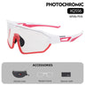 ThinkRider Bike Photochromic Cycling Glasses Bicycle Glasses Sports Men's Sunglasses MTB Road Cycling Eyewear Protection Goggles