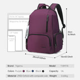 Tigernu New Women Casual Backpacks Outdoor traveling Multi Pockets Laptop Bags Daily Leisure Bags Splashproof School Mochila